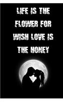 Life is the flower for which love is the honey