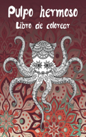 Pulpo hermoso - Libro de colorear