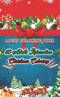 Adult Coloring Book 50 Adults Relaxation Christmas Coloring