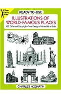 Ready-to-Use Illustrations of World-Famous Places: 109 Different Copyright-Free Designs Printed One Side(Dover Clip Art Ready-to-Use)