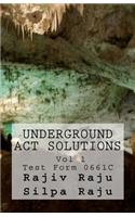 Underground ACT Solutions Vol 1-Test Form 0661C