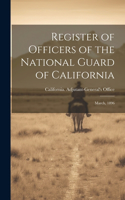 Register of Officers of the National Guard of California