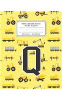Primary Composition Notebook Grades K-2 Story Journal Q