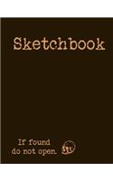 Sketchbook: A Large Amazing Journal With Blank Paper For Drawing And Sketching: Artist Edition