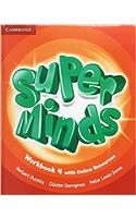 Super Minds Level 4 Workbook Pack with Grammar Booklet
