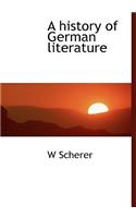 A History of German Literature