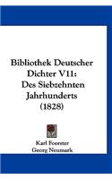 Bibliothek Deutscher Dichter V11