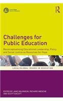 Challenges for Public Education