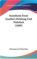 Sesenheim from Goethe's Dichtung Und Wahrheit (1889)