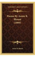Poems By Annie R. Blount (1860)