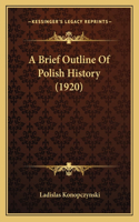 A Brief Outline Of Polish History (1920): (English)