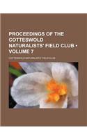 Proceedings of the Cotteswold Naturalists' Field Club (Volume 7)