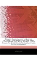 Articles on Formule Campus Renault Elf Drivers, Including: Franck Montagny, Adam Jones (Racing Driver), Lo C Duval, Jean-Karl Vernay, Charles PIC, Celso M Guez, Tristan Vautier, Jim Pla, Nicolas Marroc