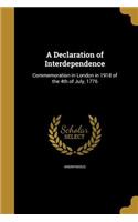 A Declaration of Interdependence