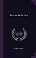 Russian Prohibition