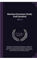 Montana Economic Study