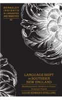 Language Shift in Southern New England: Morphosyntactic Variation in Franco-American French