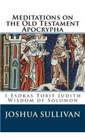 Meditations on the Old Testament Apocrypha: 1 Esdras Tobit Judith Wisdom of Solomon