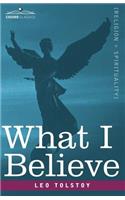 What I Believe