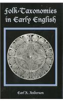 Folk-Taxonomies in Early English