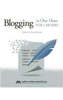 Blogging in One Hour for Lawyers