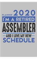 Weekly Planner 2020 - 2021 for retired ASSEMBLER