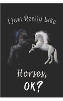 I Just Really like Horses, OK ? Journal