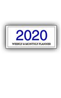 2020 Planner Weekly and Monthly