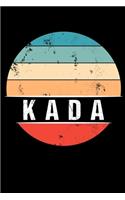 Kada: 100 Pages 6 'x 9' -Dot Graph Paper Journal Manuscript - Planner - Scratchbook - Diary