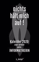 Kalender 2020 für Informatiker / Informatikerin