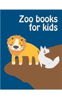 Zoo Books For Kids: coloring pages with funny images to Relief Stress for kids and adults