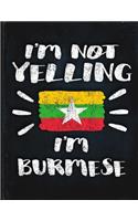 I'm Not Yelling I'm Burmese
