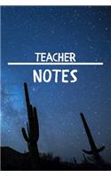 Teacher Notes