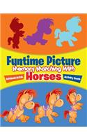 Funtime Picture Memory Matching With Horses Activity Book