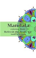 Mandala Coloring Book V.4