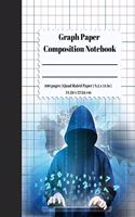 Graph Paper Composition Notebook: 5 Squares Per Inch / Graph Paper Quad Rule 5x5 / 8.5 x 11 / Bound Comp Notebook(39 Paper Composition Notebook)