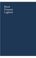 Blood Pressure Logbook: Minimalist Dark Navy Blue - Keep Track of Blood Pressure - Monitor Your Blood Pressure and Stay Healthy - 6" x 9" - 101 Pages(1 Blood Pressure Logbooks)