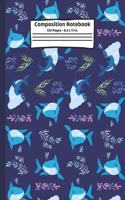 Sharks Composition Notebook