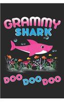 Grammy Shark Do Do Do: Grammy Shark Do Do Do Matching Familys Shark Lover Journal/Notebook Blank Lined Ruled 6x9 100 Pages