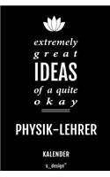Kalender für Physik-Lehrer