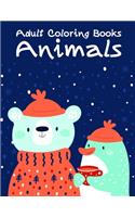 Adult Coloring Books Animals: Baby Animals and Pets Coloring Pages for boys, girls, Children