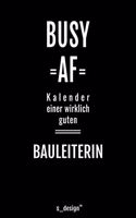 Kalender 2020 für Bauleiter / Bauleiterin