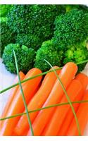 Yummy Carrots and Broccoli Journal: Take Notes, Write Down Memories in this 150 Page Lined Journal