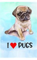 I Love Pugs