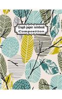 Graph Paper Notebook Composition