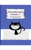 Schreiblernheft Lineatur 1