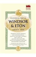 Historical Map of Windsor and Eton 1860