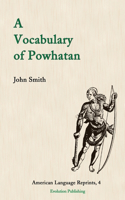Vocabulary of Powhatan