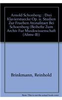 Arnold Schonberg: Drei Klavierstucke Op. 11.