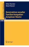 Konstruktion verseller Familien kompakter komplexer Räume